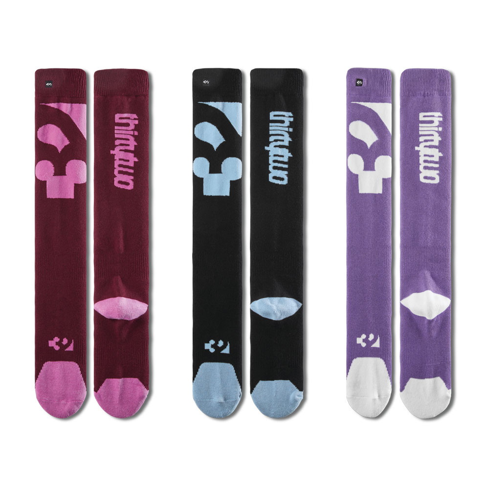 ThirtyTwo Cutout 3-pk Skidstrumpor
