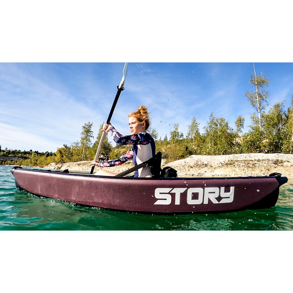 Story Division 1-Person Uppblåsbar Kajak