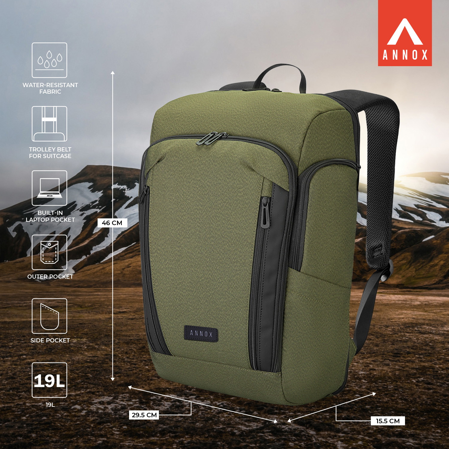 Annox All Terrain Ryggsäck