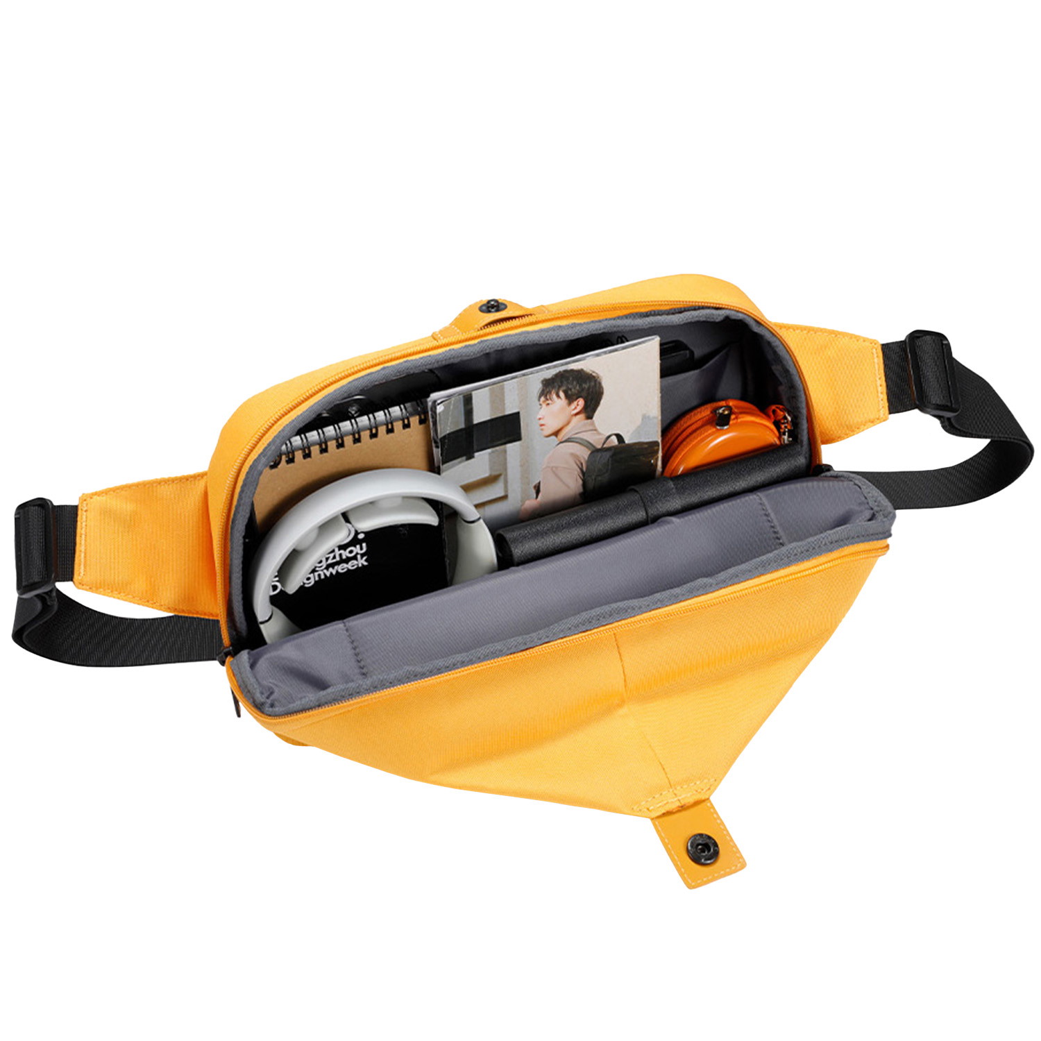 Annox Ecosmart Sling Bag – Vattenavvisande väska i återvunnet material för Trick Sparkcykel, skateboard och rullskridskor