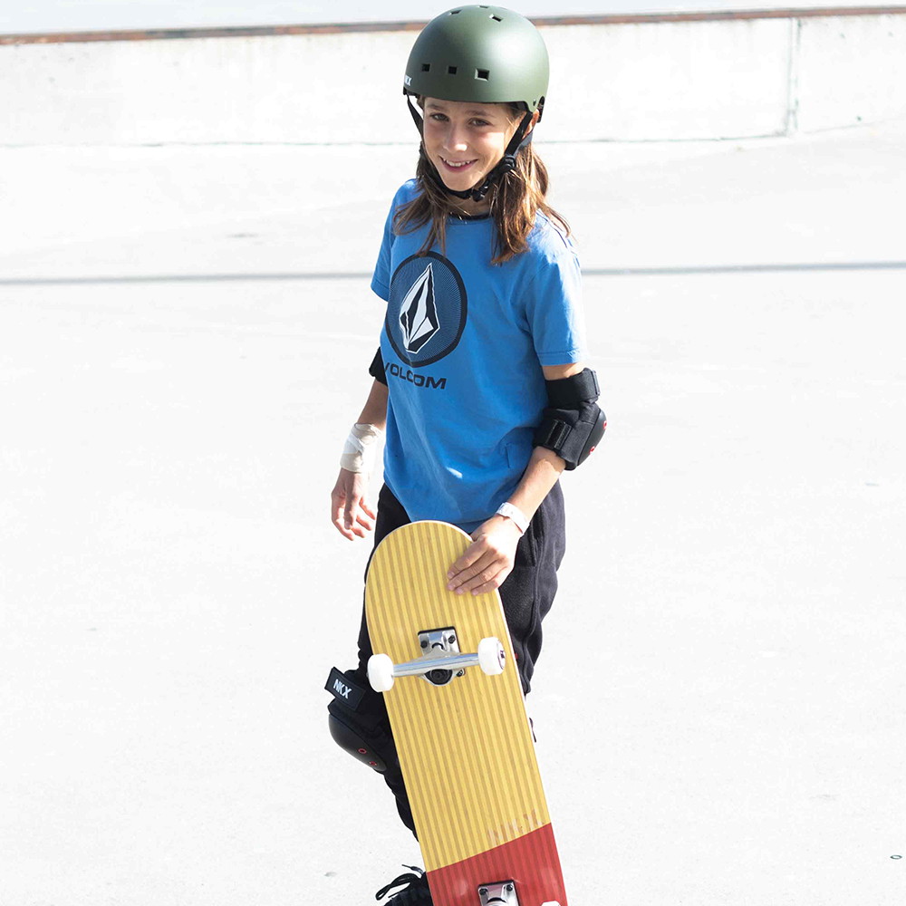 NKX Brain Saver-certifierad skateboardhjälm