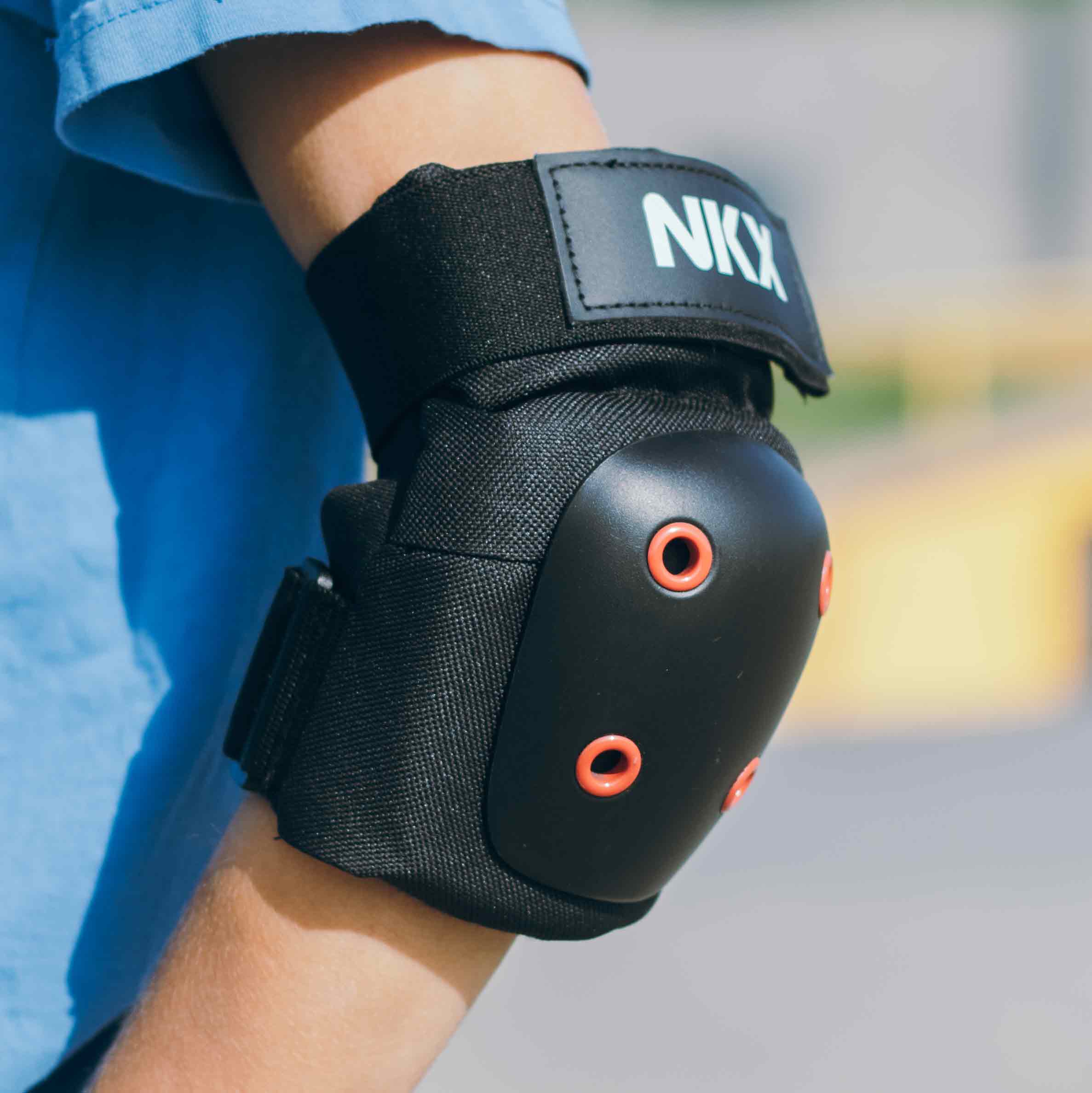 NKX 3-Pack Pro Skyddsset - Knäskydd, Armbågsskydd och Handledsskydd