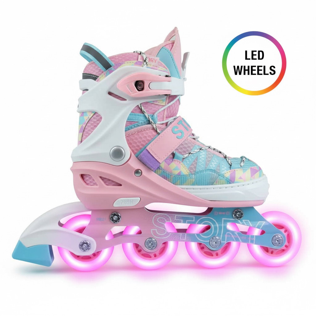 Story Spike Justerbar Inline Rullskridskor