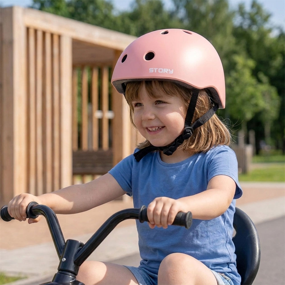Story Kids Certifierad Skatehjälm