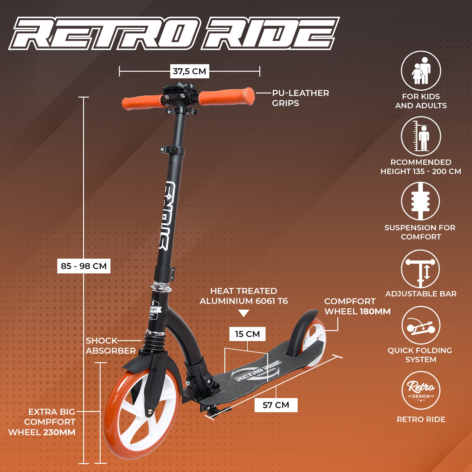 Story Retro Ride Sparkcykel