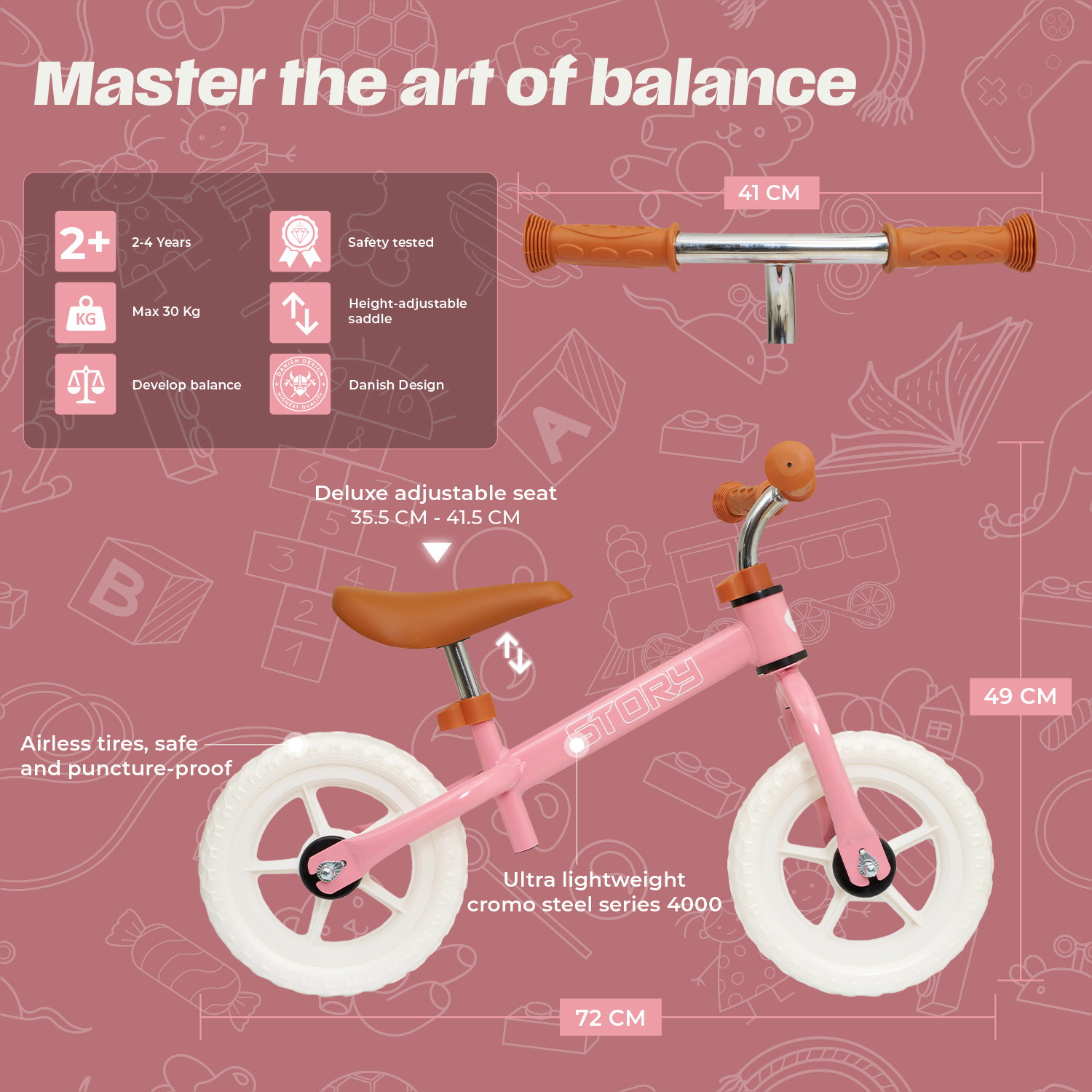 Story Run Racer Springcykel