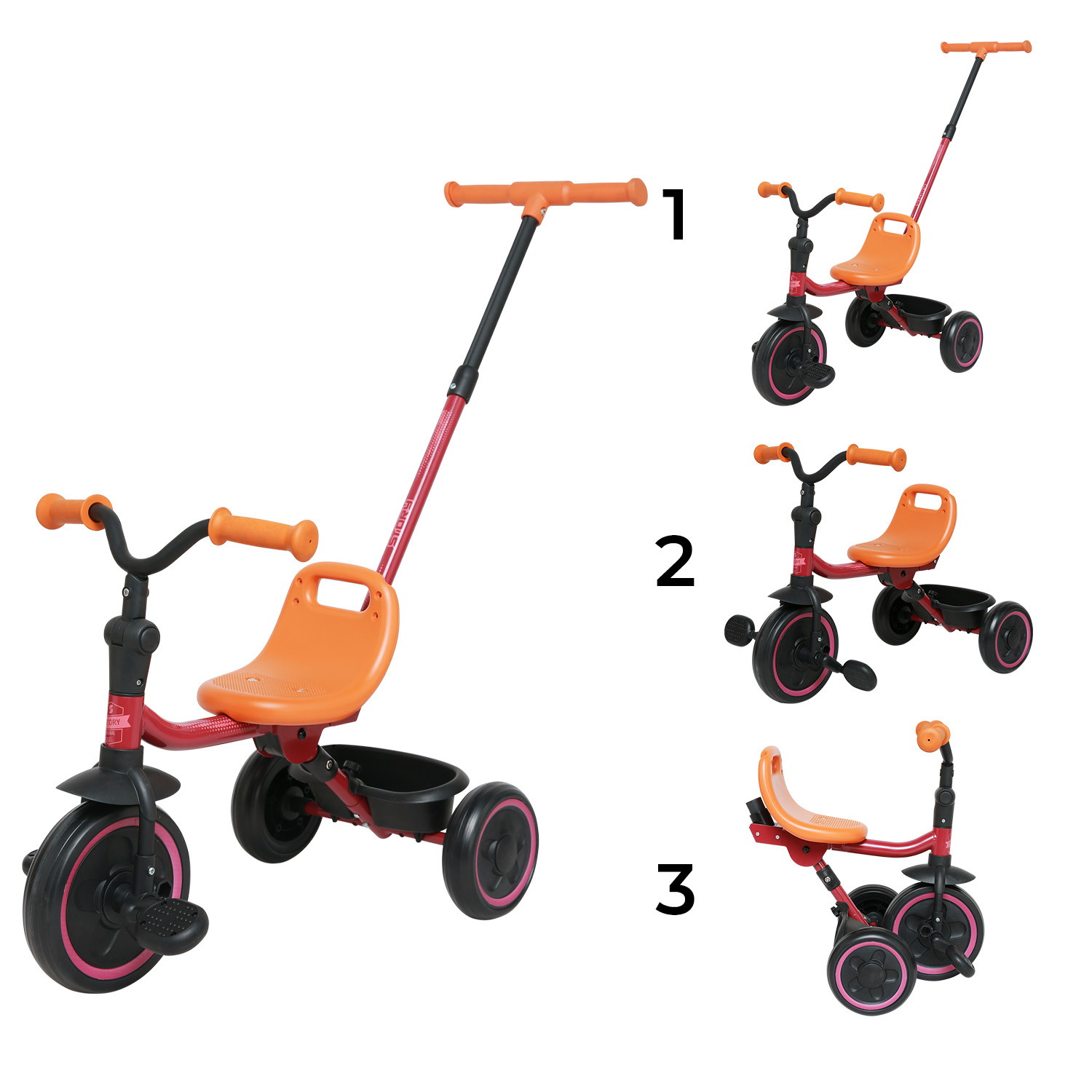  Story Flexi Trehjuling cykel