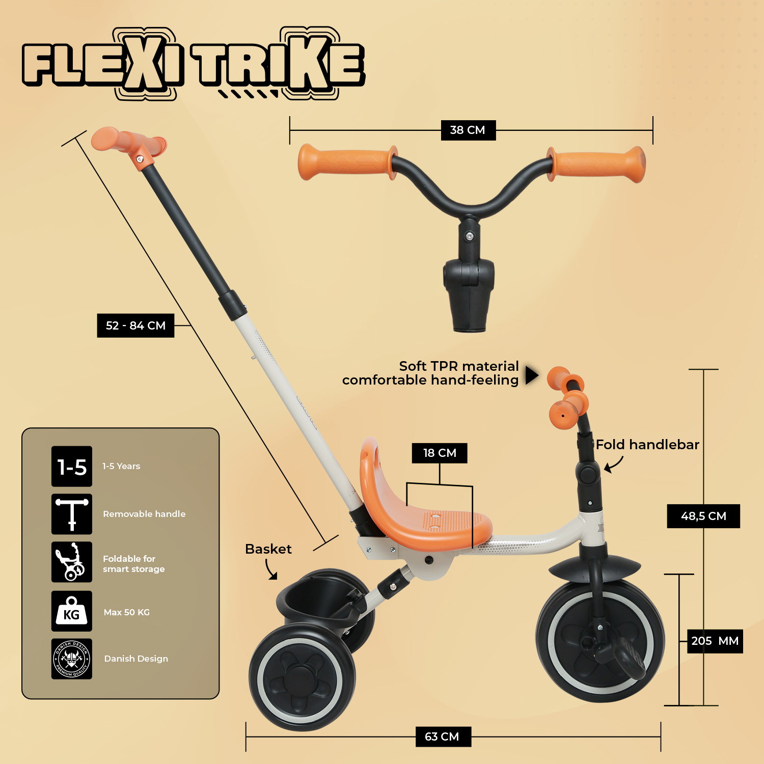 Story Flexi Trehjuling cykel