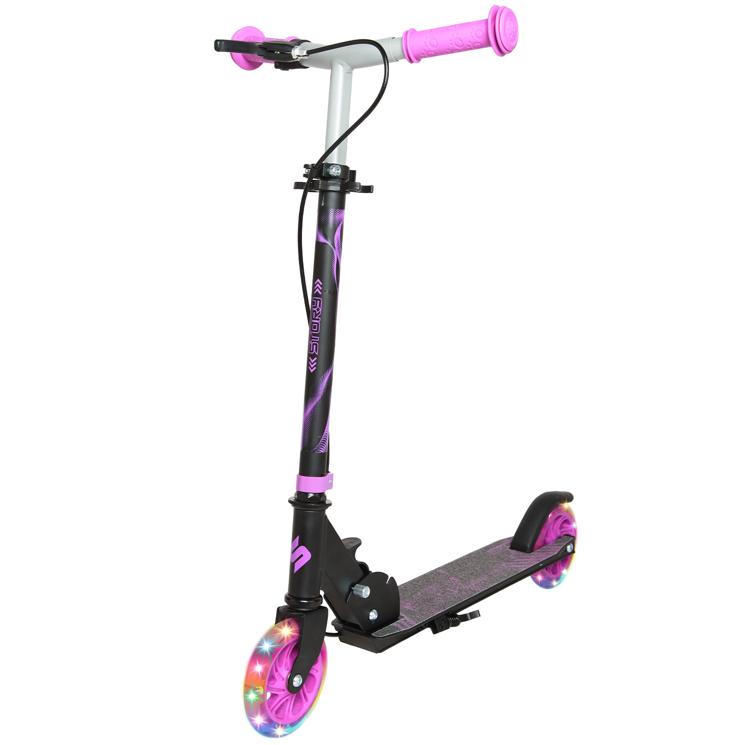Story Play Barn Sparkcykel med handbroms och LED-hjul