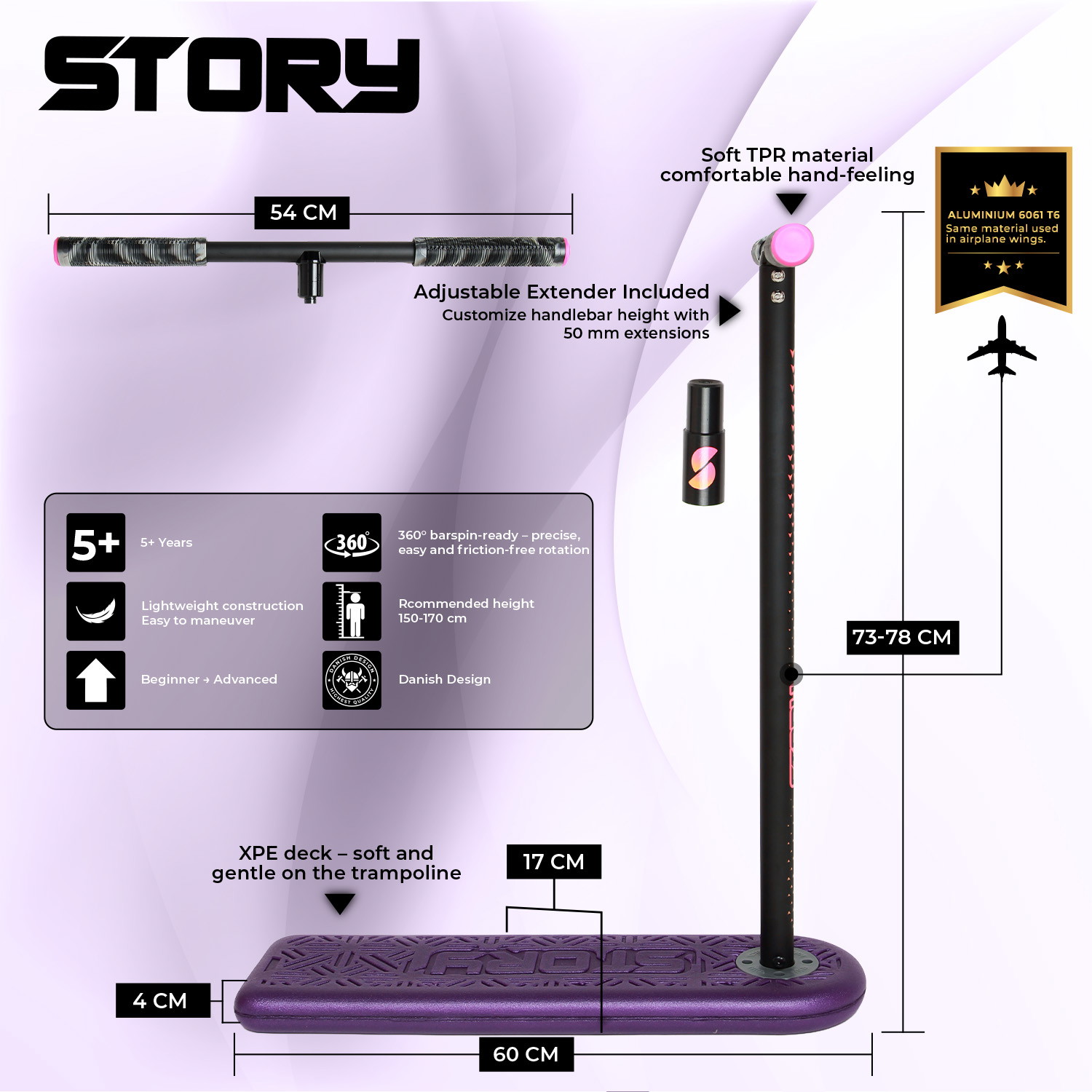 Story Pro Trampolin Trick Sparkcykel