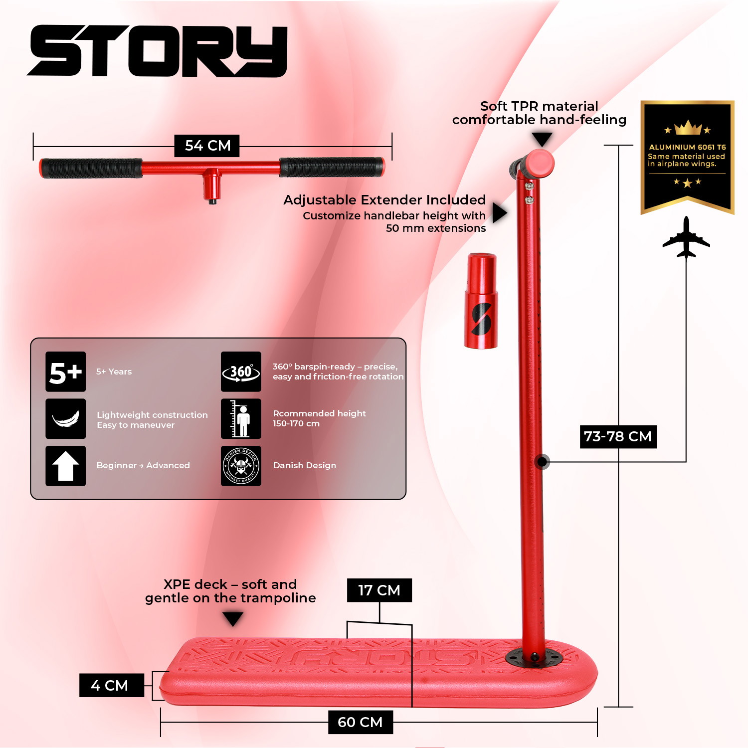 Story Pro Trampolin Trick Sparkcykel