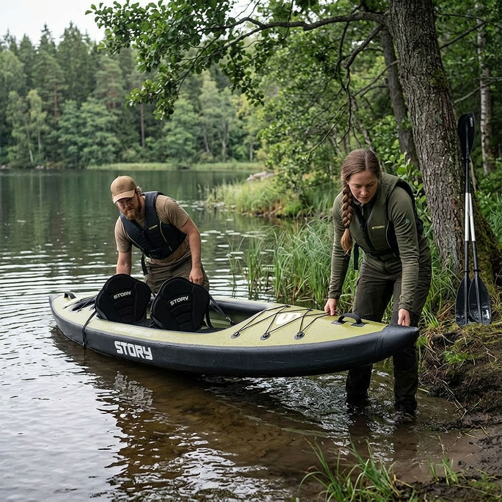 Story Tandem 2-Person Uppblåsbar Kajak