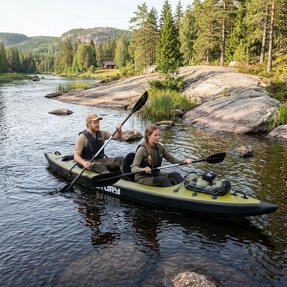 Story Tandem 2-Person Uppblåsbar Kajak