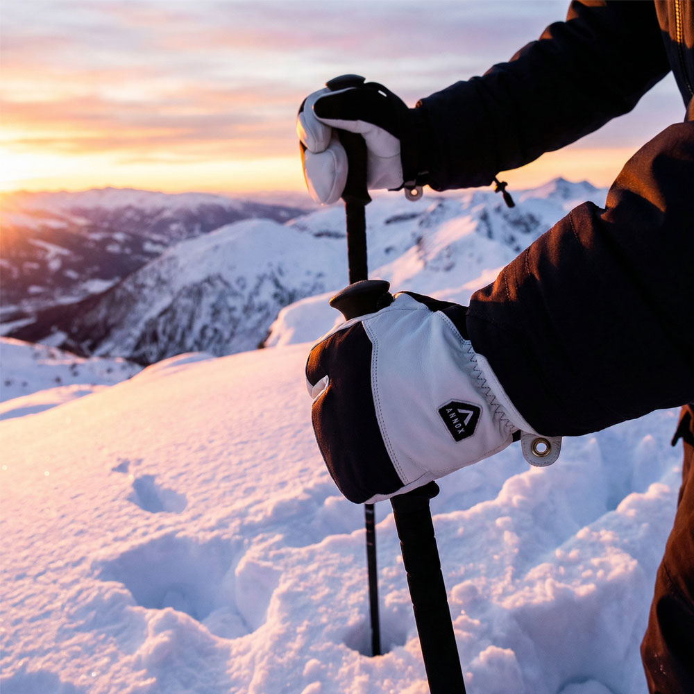 Annox Alpine Skidhandskar i läder