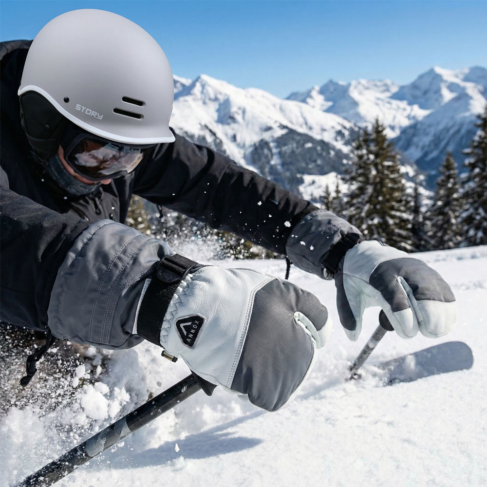 Annox Alpine Skidhandskar i läder