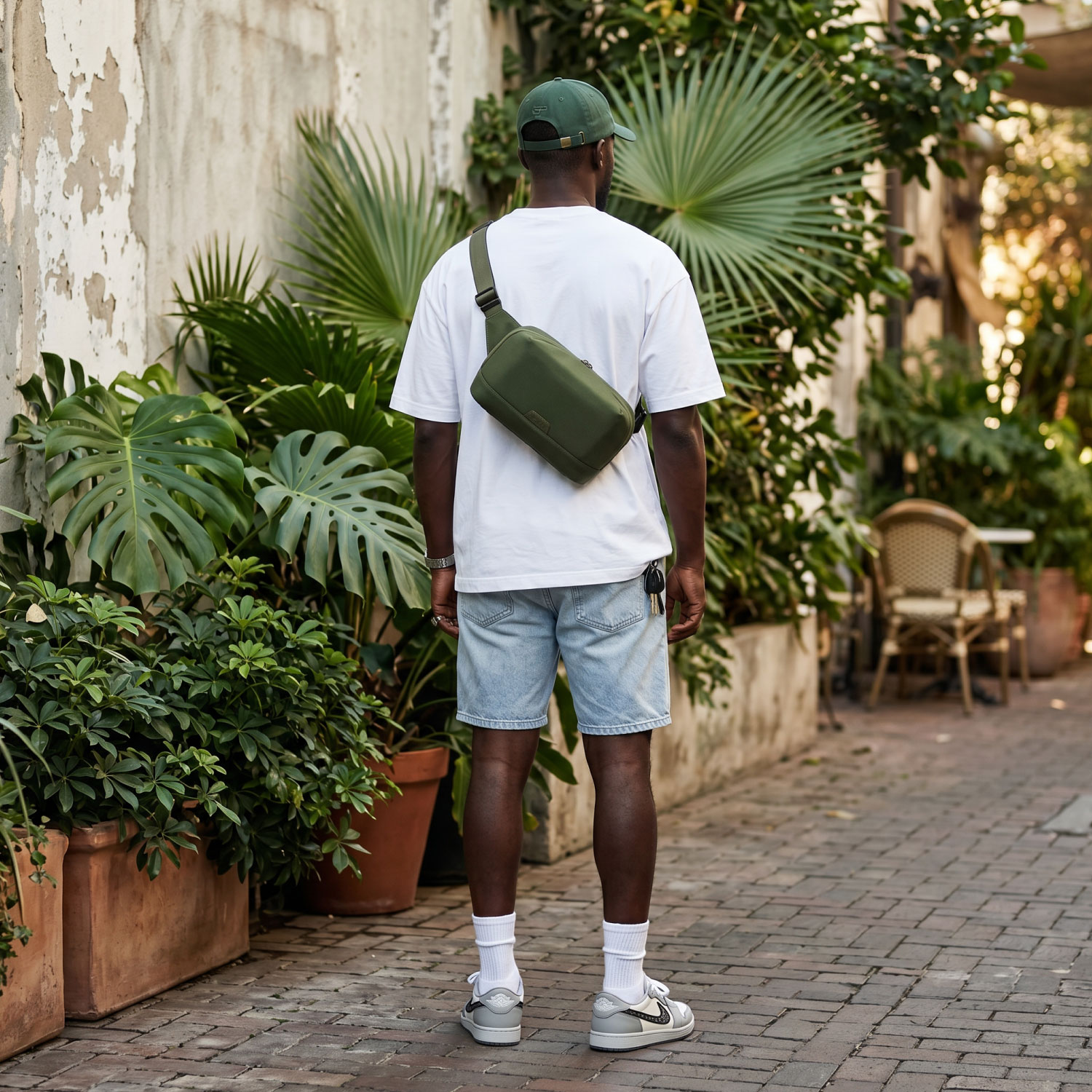 Annox Ecosmart Sling Bag – Vattenavvisande väska i återvunnet material för Trick Sparkcykel, skateboard och rullskridskor