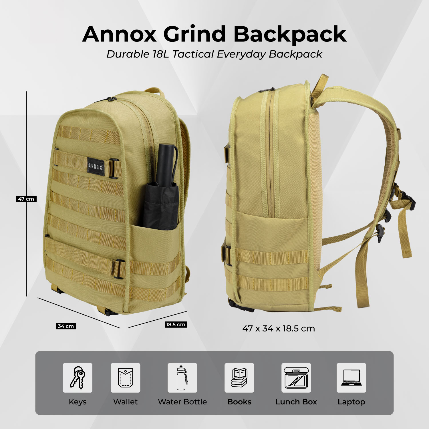 Annox Grind Ryggsäck