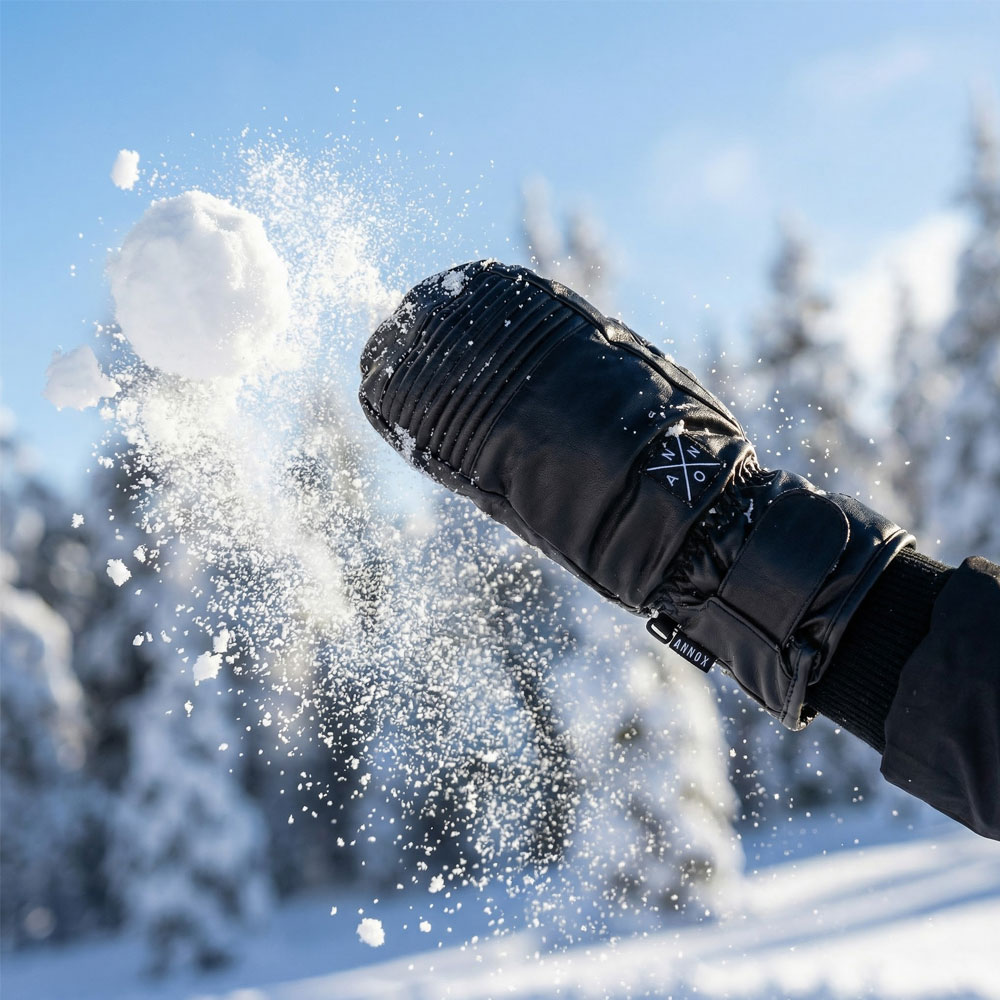 Annox Peak Skidhandskar i läder