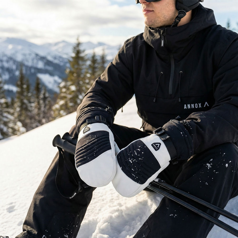 Annox Session Skidhandskar i läder