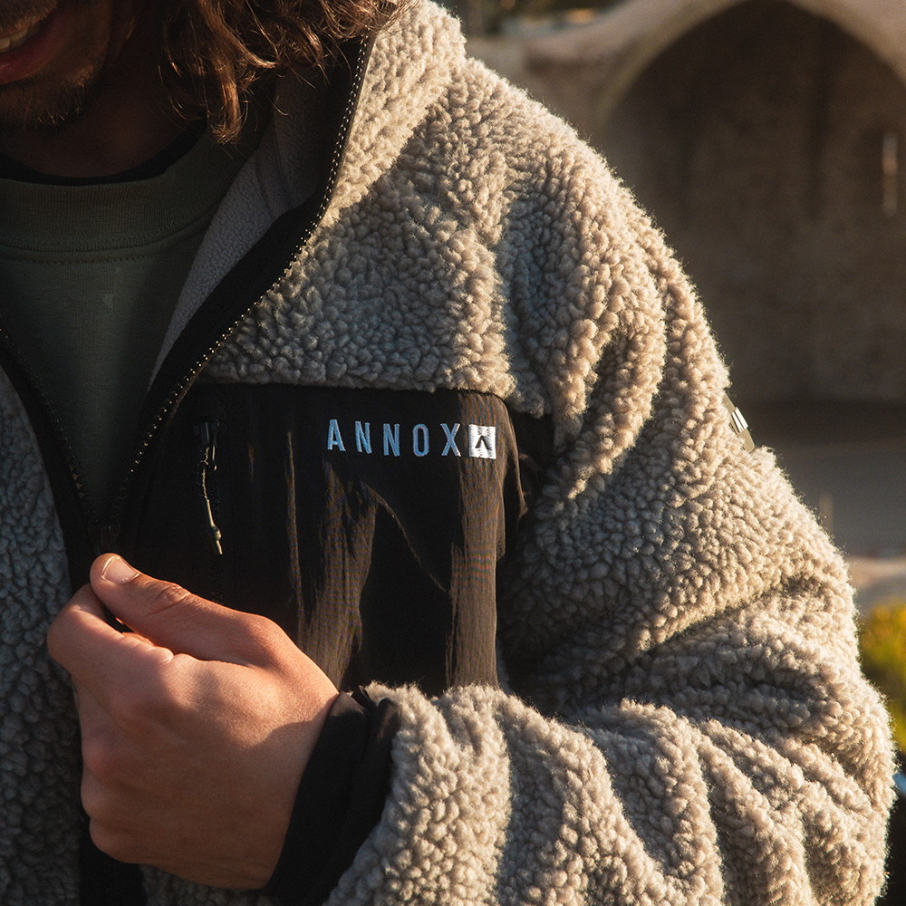Annox Summit Hoodie Sherpa Fleecejacka
