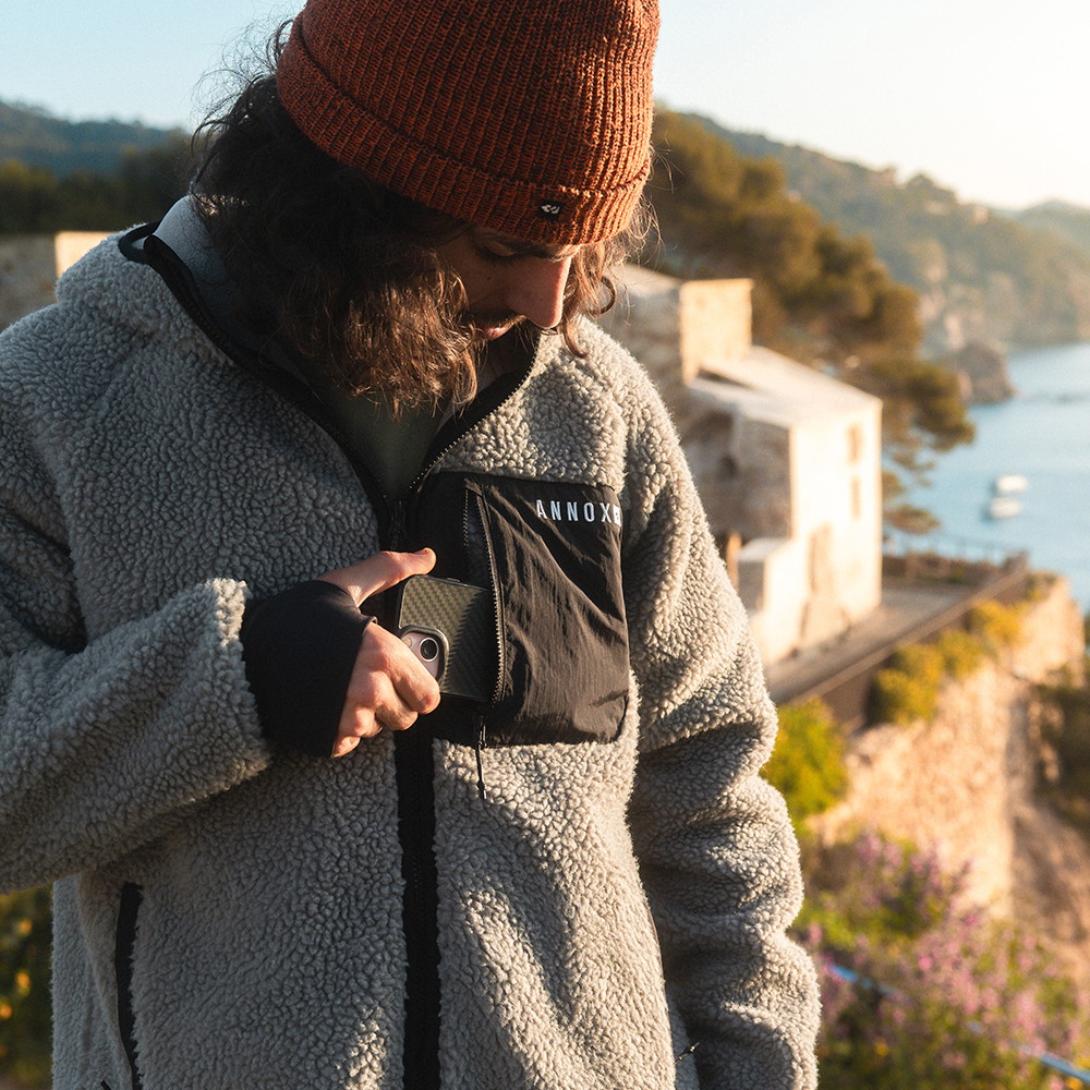 Annox Summit Hoodie Sherpa Fleecejacka