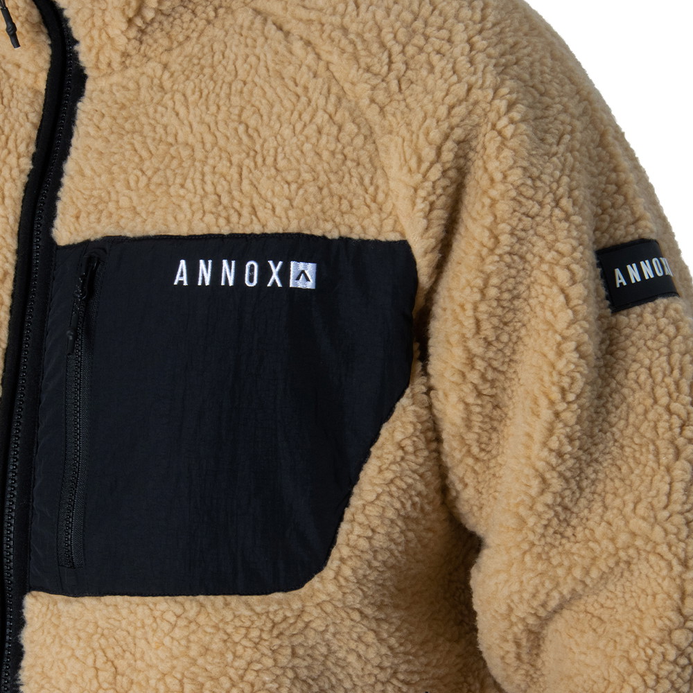 Annox Summit Hoodie Sherpa Fleecejacka