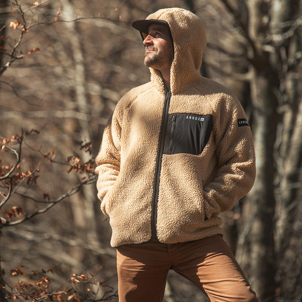 Annox Summit Hoodie Sherpa Fleecejacka