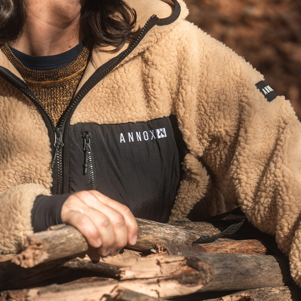 Annox Summit Hoodie Sherpa Fleecejacka