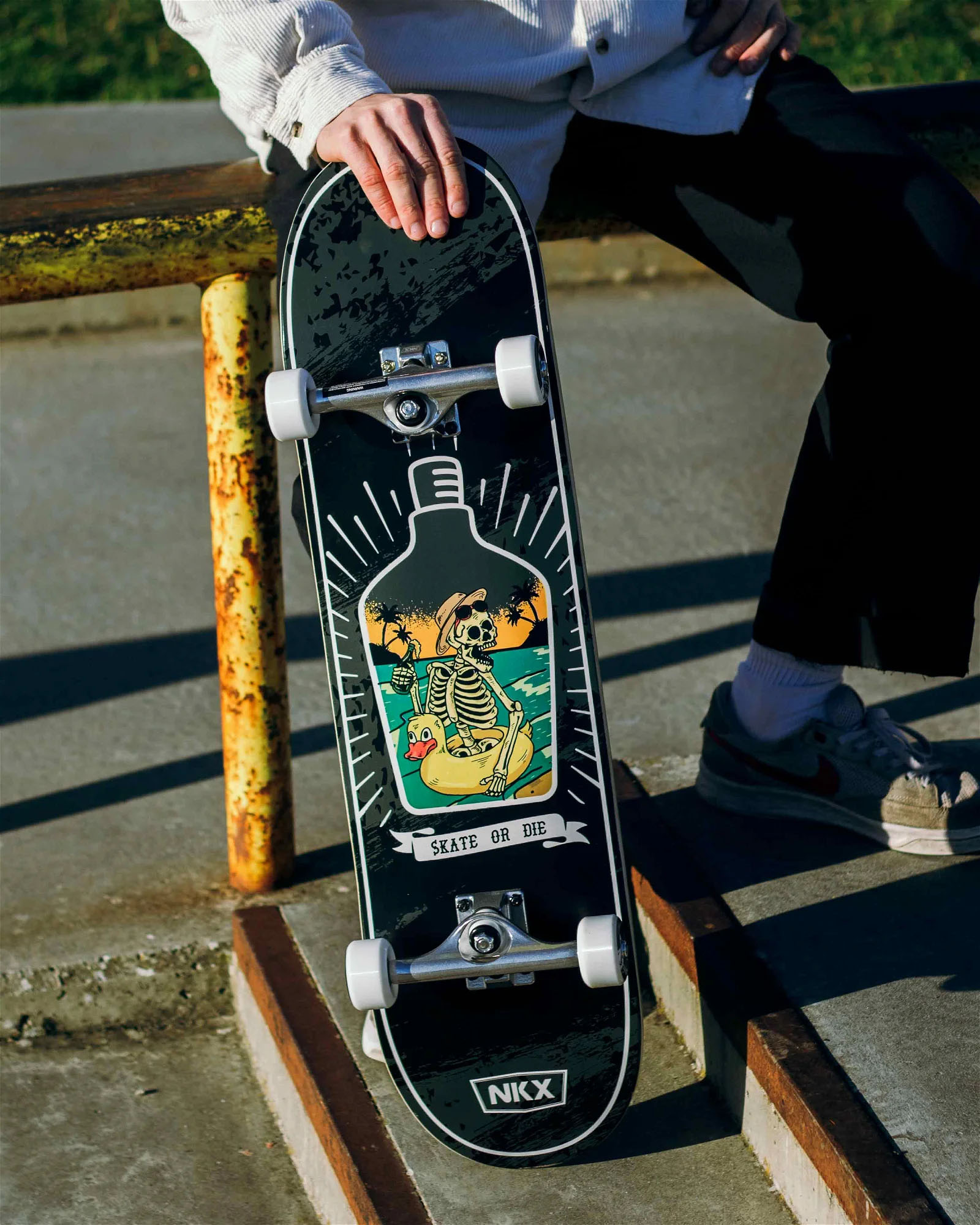 NKX Skate Or Die Skateboard