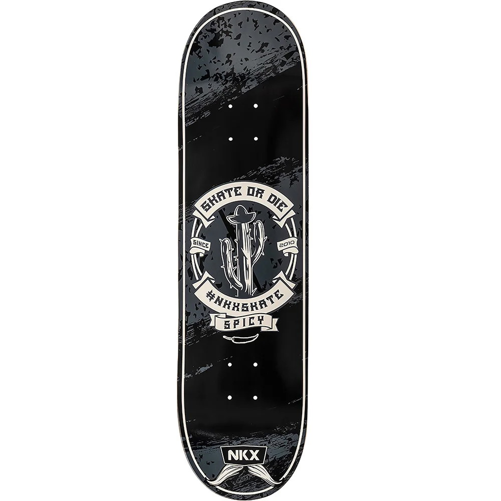 NKX Skate Or Die Skateboard Deck 7.5"