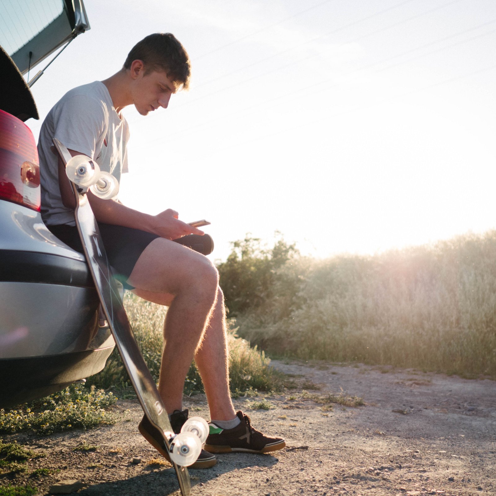 NKX Signature Glasfiber Longboard
