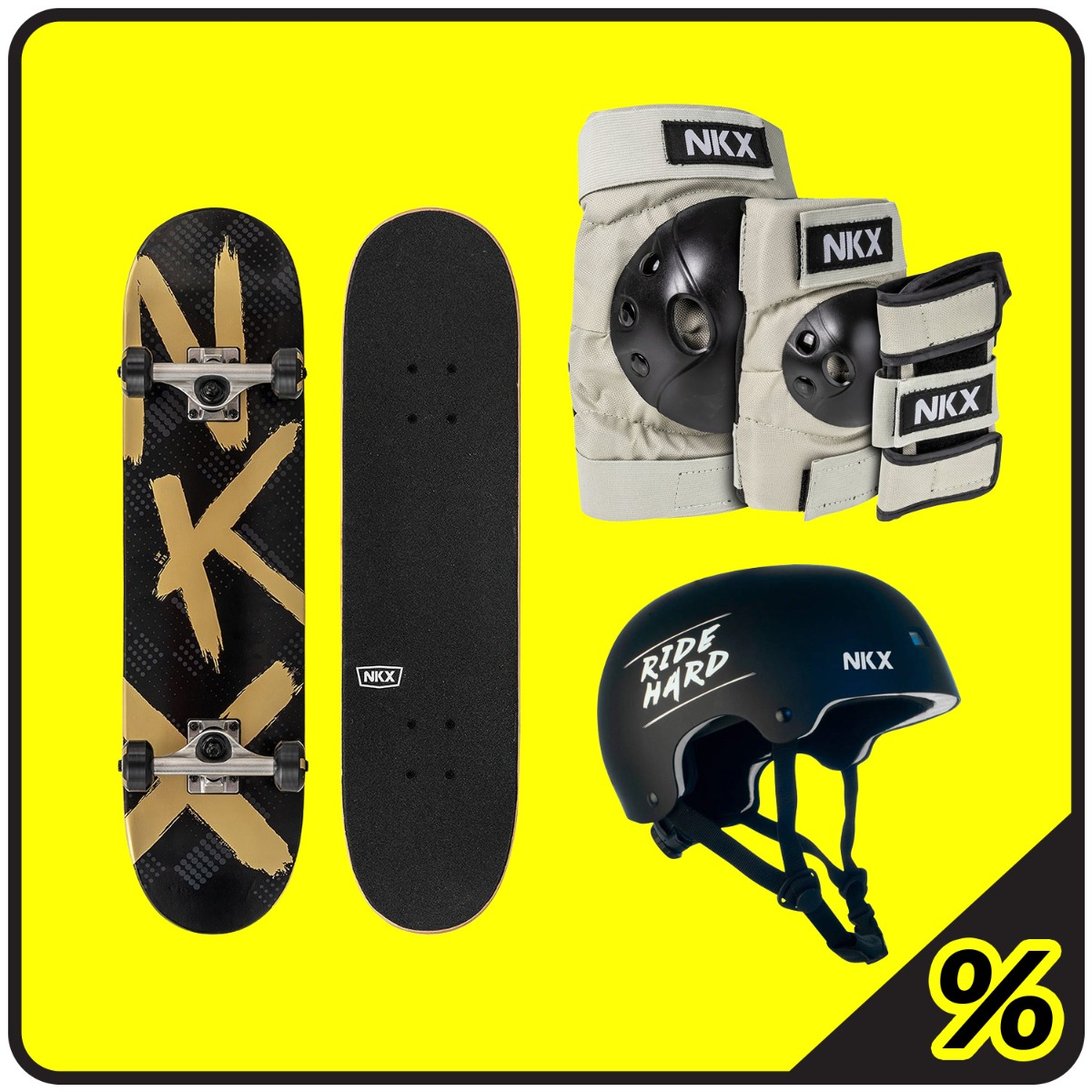 20% Extra Rabatt Skateboard Paket Barn 4-8 År