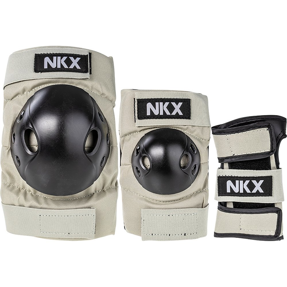 NKX 3-Pack Pro Barn Skyddsset - Knäskydd, Armbågsskydd och Handledsskydd