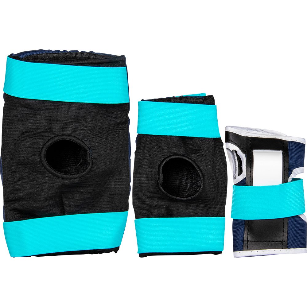 NKX 3-Pack Pro Barn Skyddsset - Knäskydd, Armbågsskydd och Handledsskydd