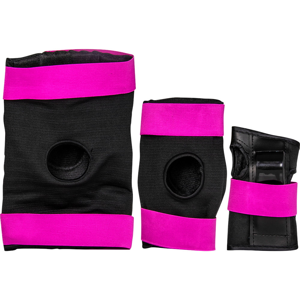 NKX 3-Pack Pro Barn Skyddsset - Knäskydd, Armbågsskydd och Handledsskydd