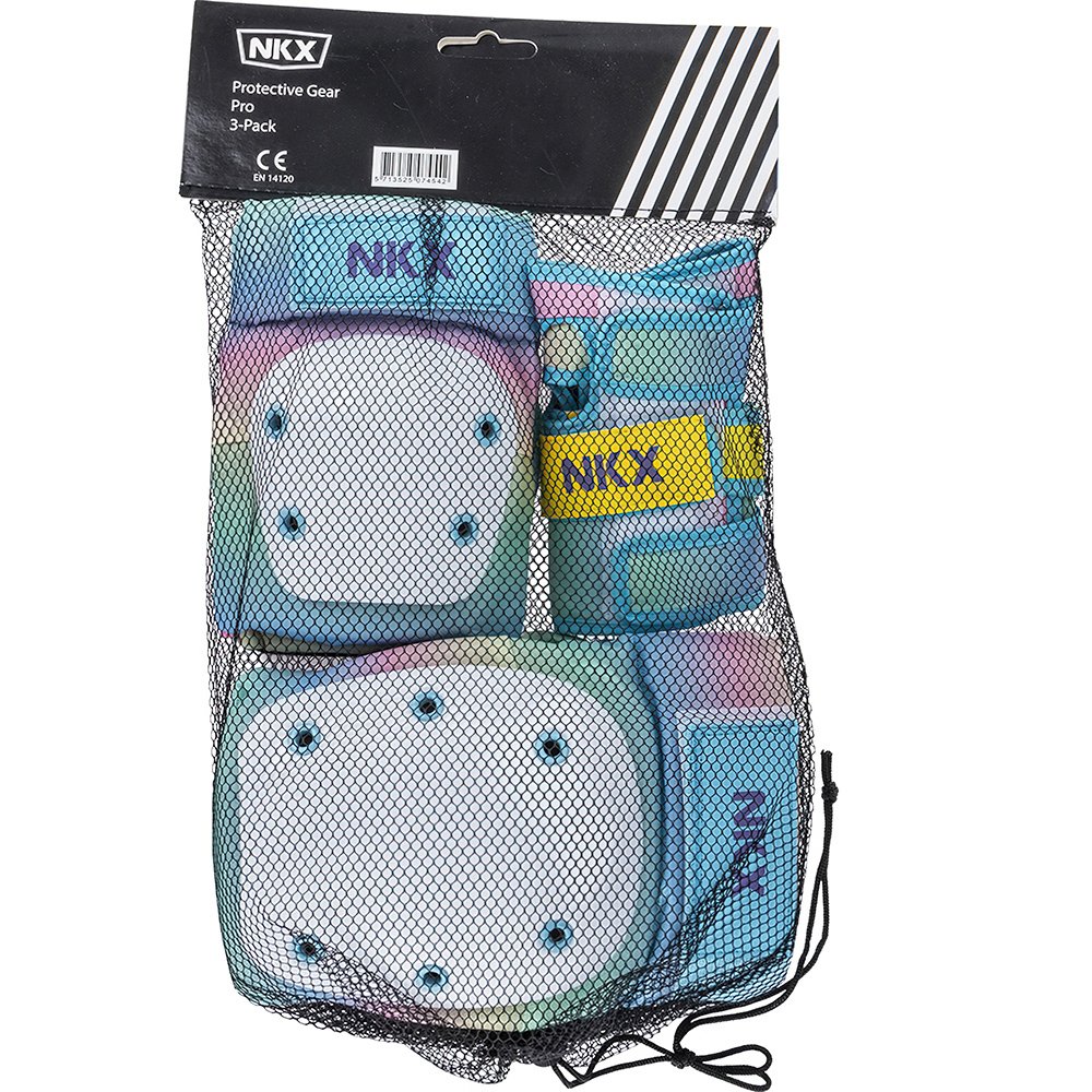 NKX 3-Pack Pro Skyddsset - Knäskydd, Armbågsskydd och Handledsskydd