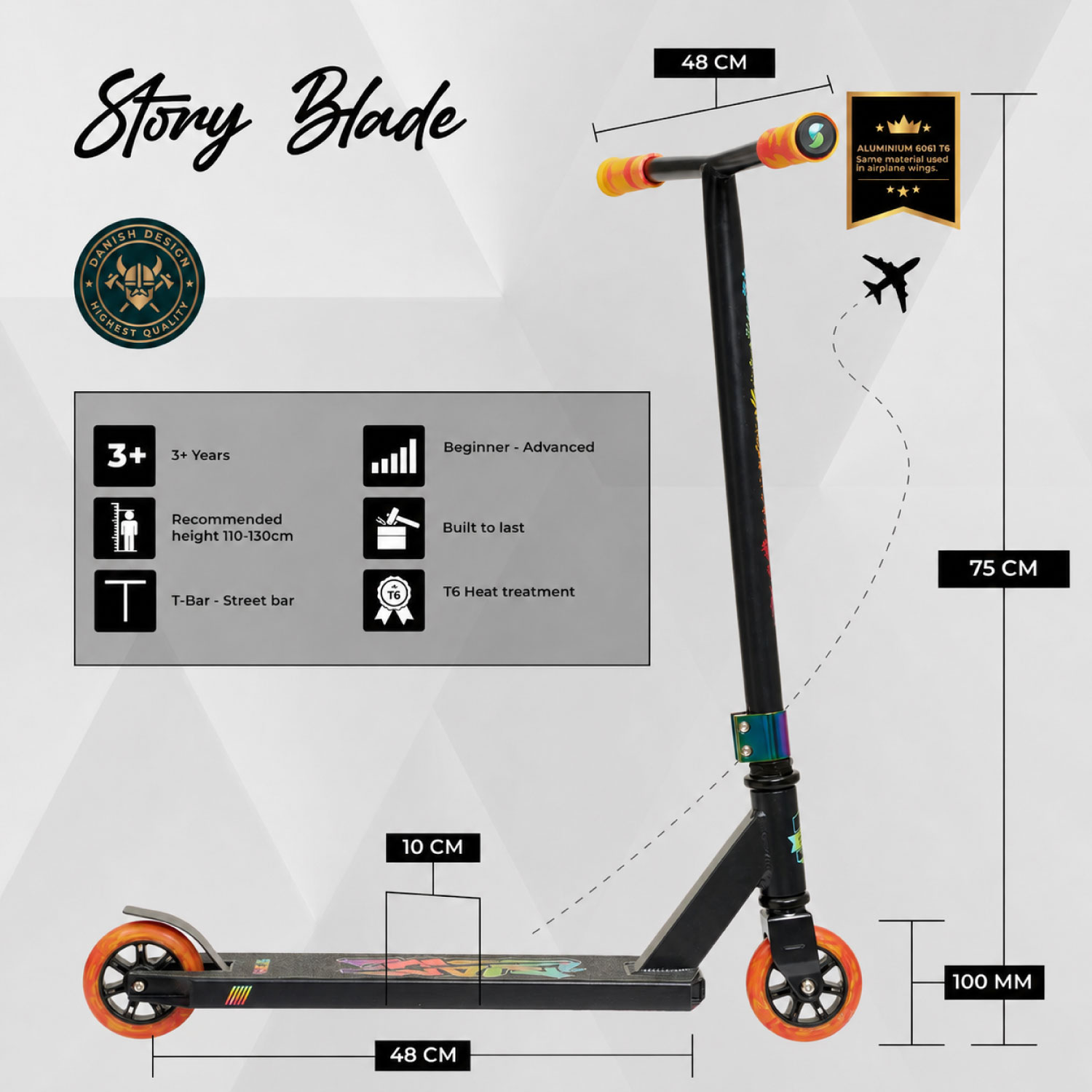 Story Blade Trick Sparkcykel
