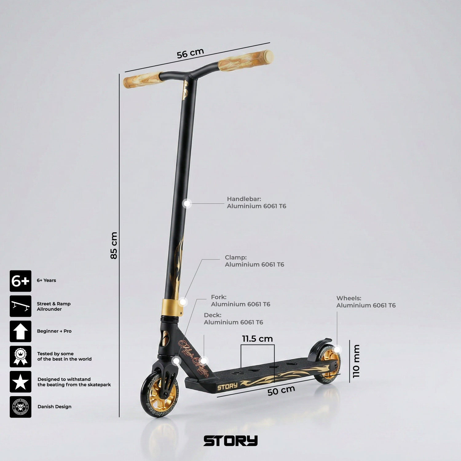 Story High Roller Air Trick Sparkcykel