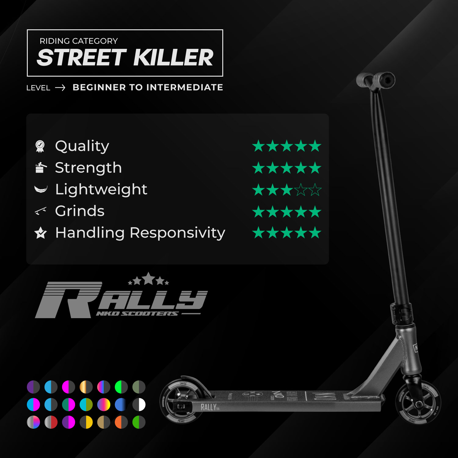 NKD Rally Trick Sparkcykel