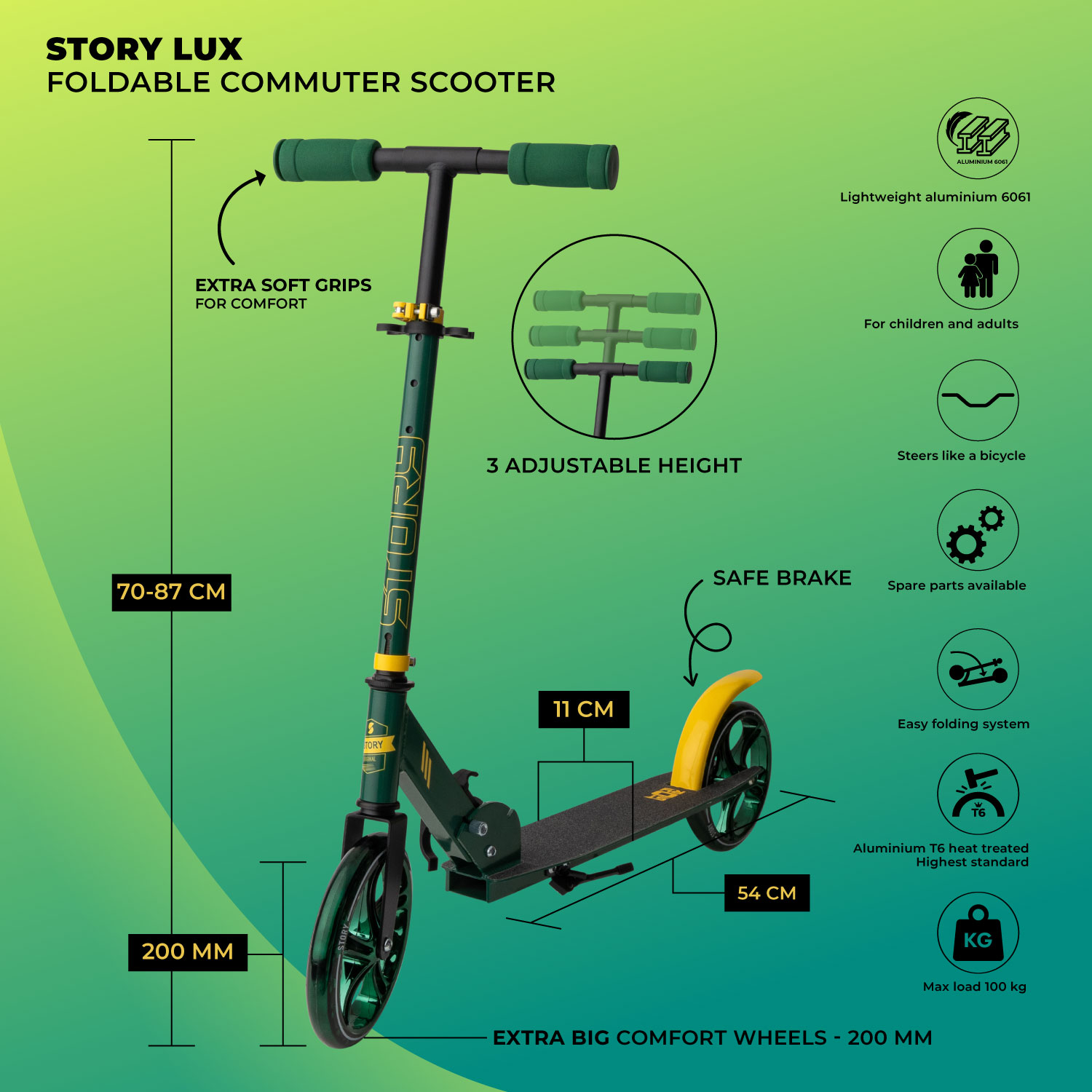 Story Lux Transport Sparkcykel
