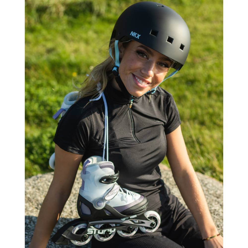 NKX Brain Saver-certifierad skateboardhjälm