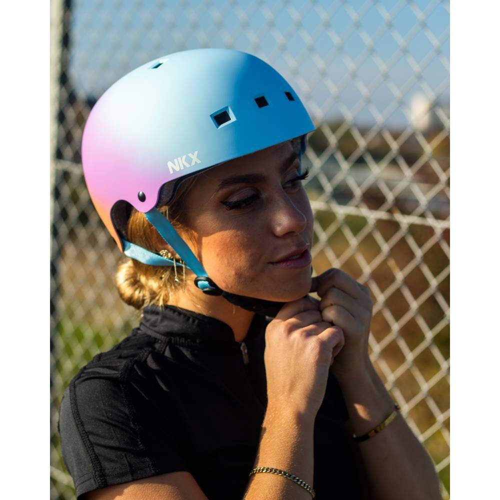 NKX Brain Saver-certifierad skateboardhjälm