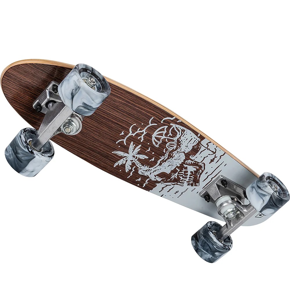 NKX Bones Mini Cruiser Skateboard 22"