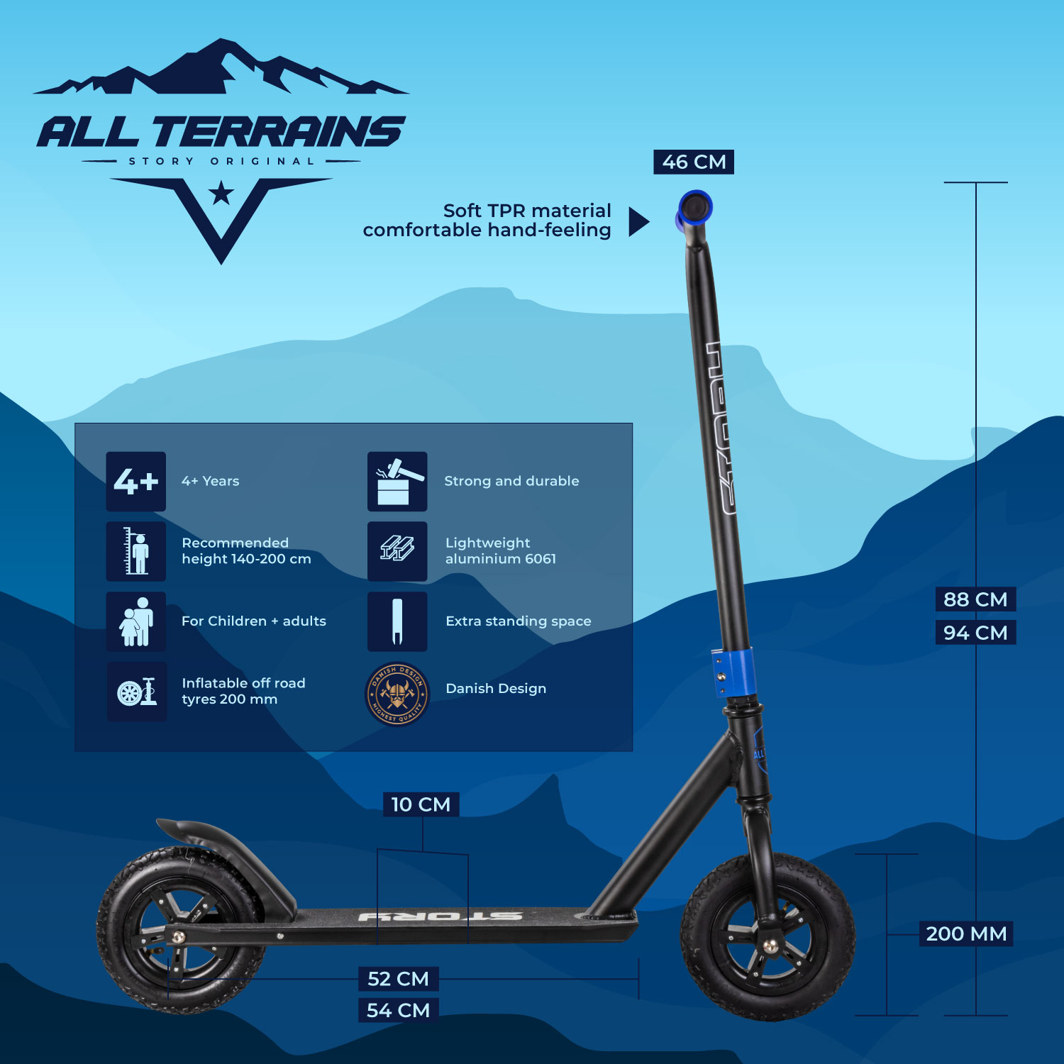 Story All Terrains Transport Dirt Sparkcykel