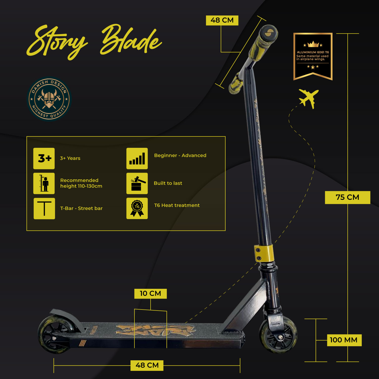 Story Blade Trick Sparkcykel