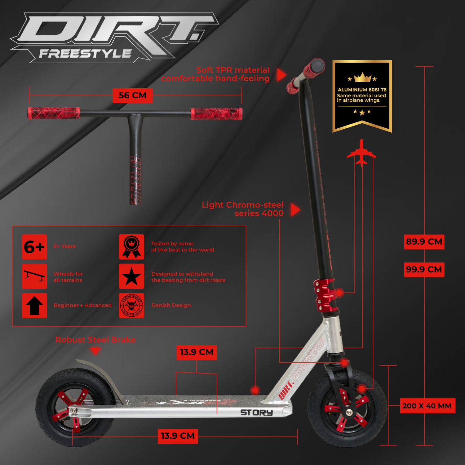 Story Dirt Freestyle Sparkecykel - OUTLET