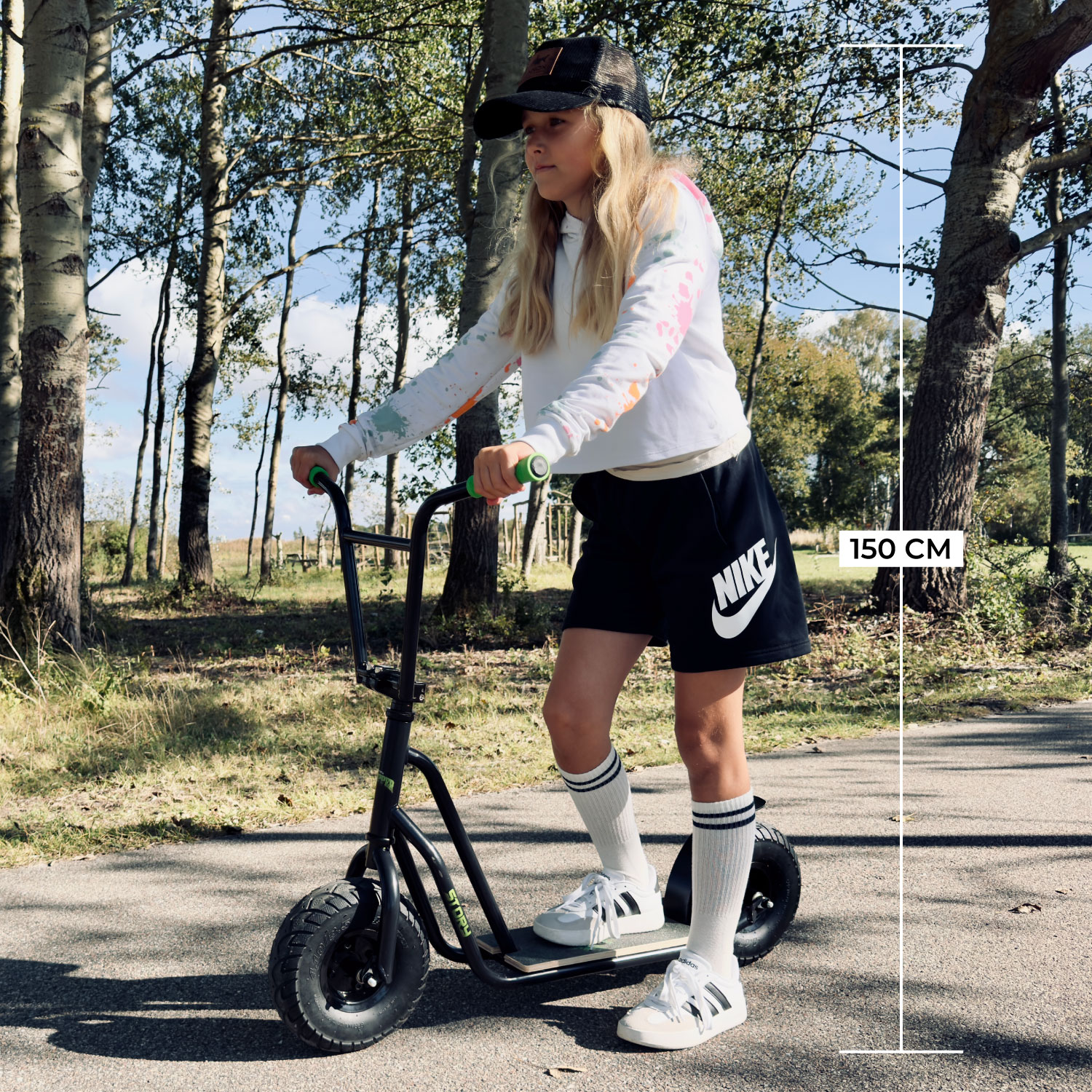 Story Urban Chopper Sparkcykel med platta hjul