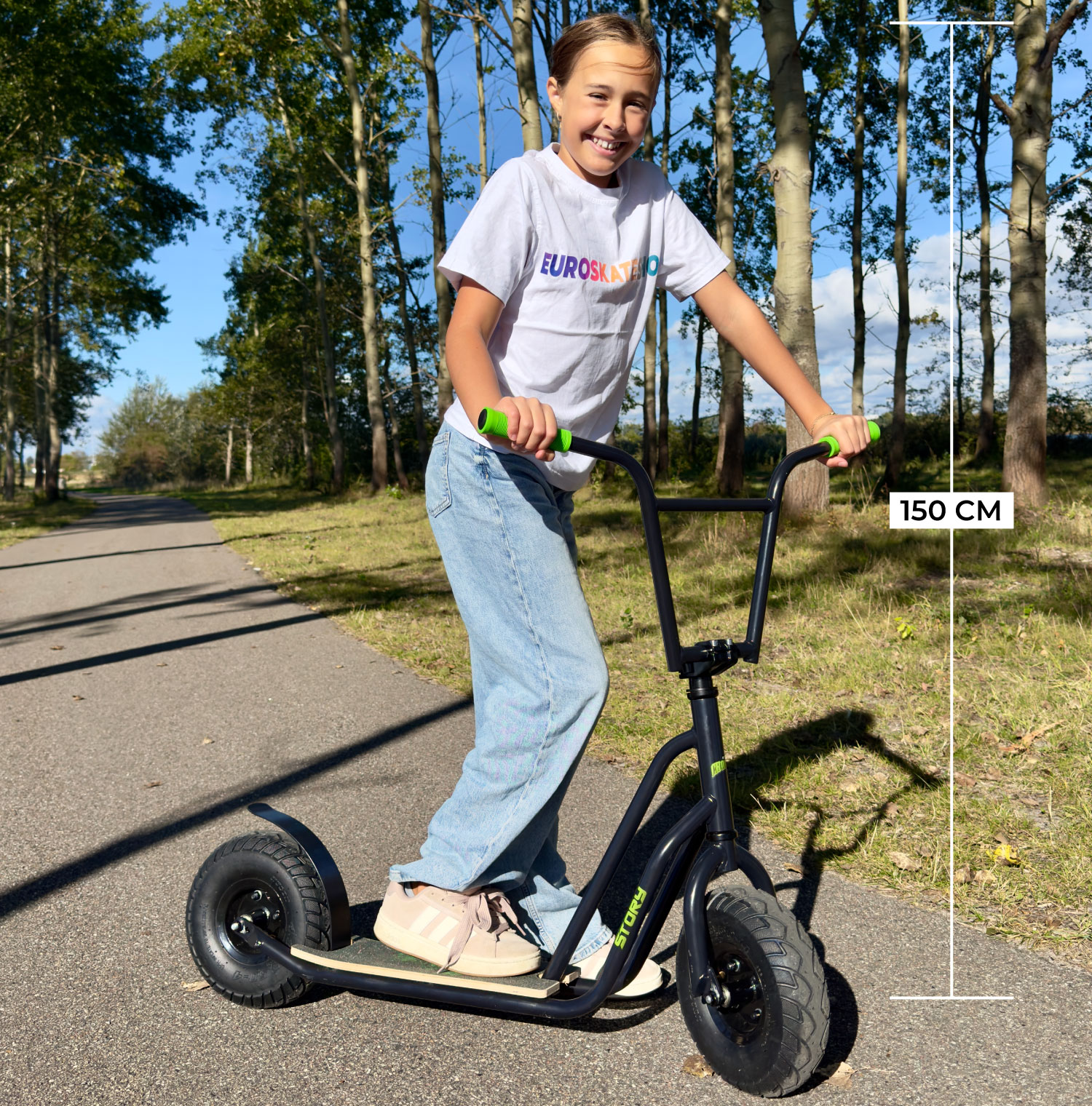 Story Urban Chopper Sparkcykel med platta hjul