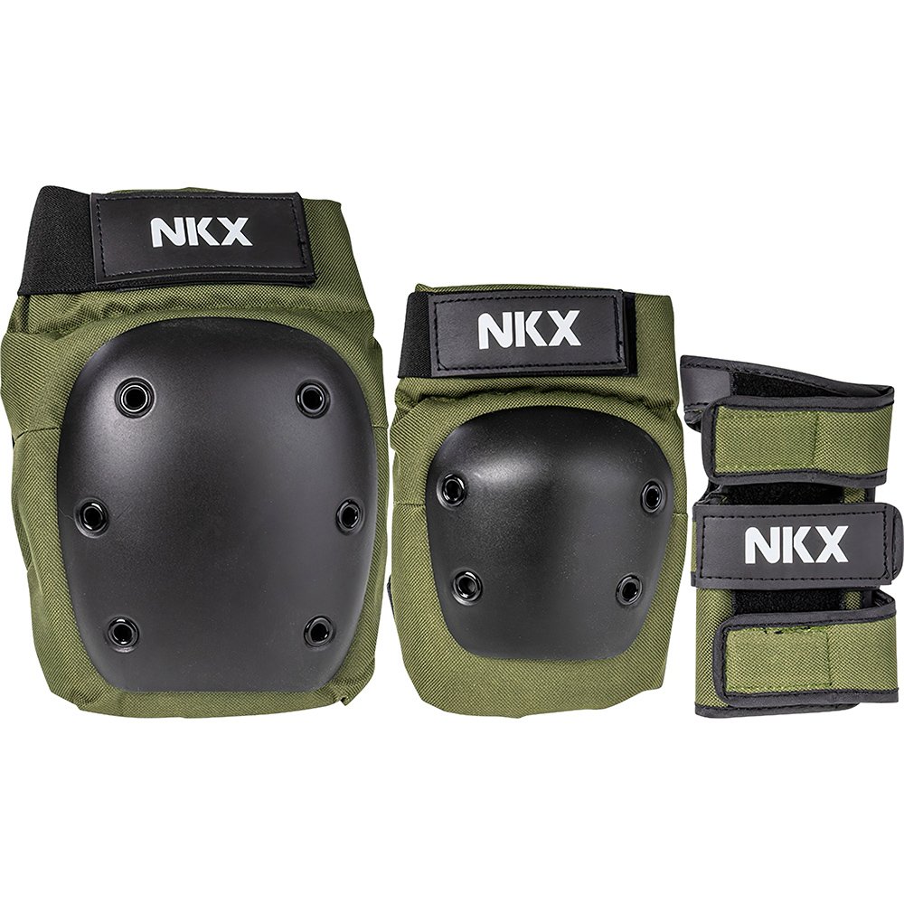 NKX 3-Pack Pro Skyddsset - Knäskydd, Armbågsskydd och Handledsskydd